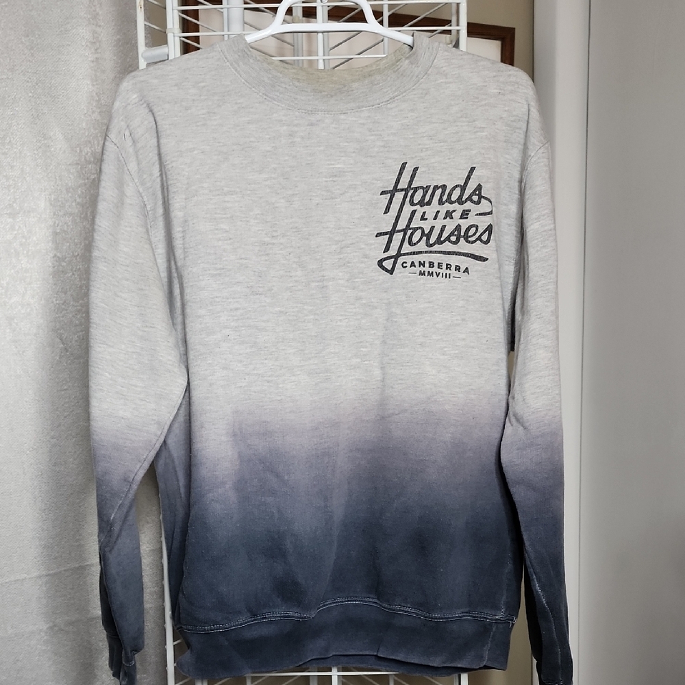 Hands Like Houses Ombre Sweatshirt Size Medium